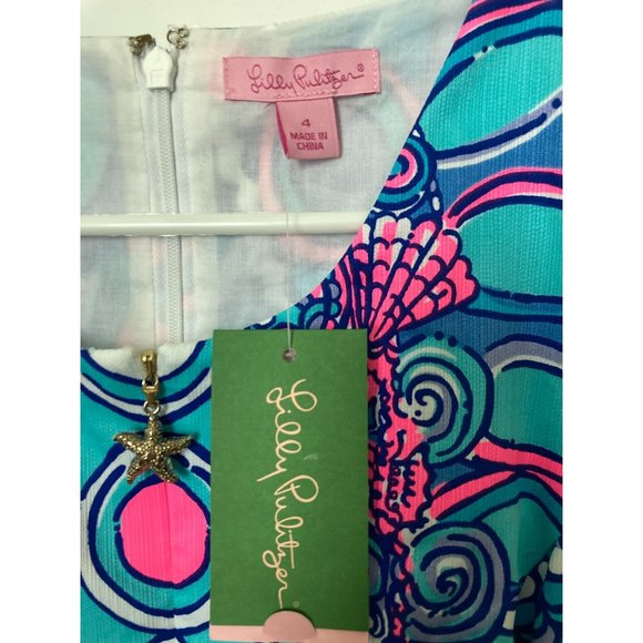 NWT Lilly Pulitzer Abigail Shift Dress - Size 4 - Picture 4 of 7